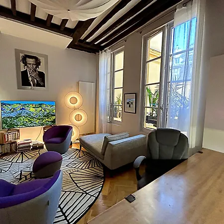 Apartament Superbe Et Inoubliable Le Marais Paryż