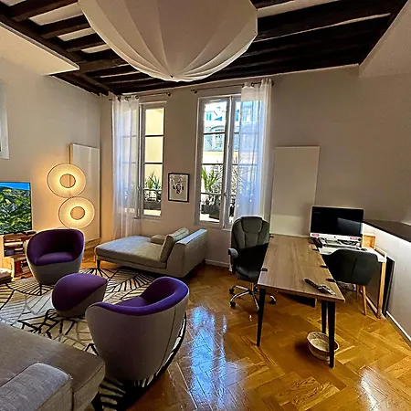 Superbe Et Inoubliable Le Marais Lägenhet *