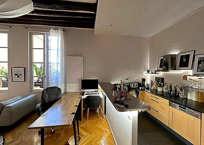 公寓 Superbe Et Inoubliable Le Marais 巴黎